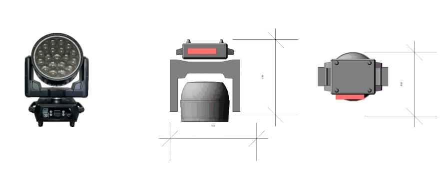 LED摇头染色灯结构解析