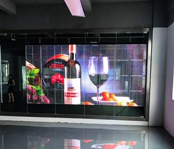 LED橱窗透明屏 LED橱窗透明屏