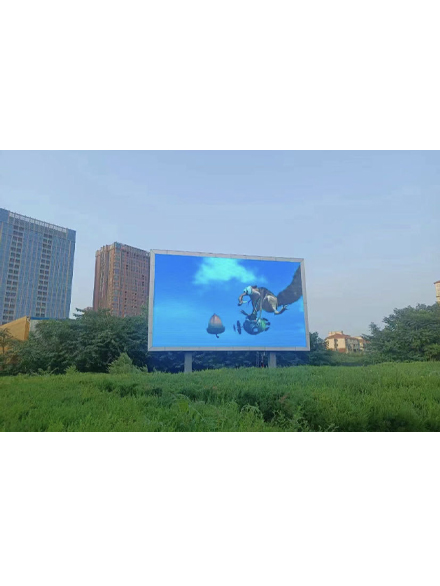 户外双立柱LED屏